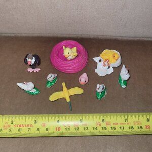 Miniature Bird Toys Lot